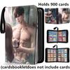400/900pcs Love and Deep Space Card Album Book Folder 4/9 Card Slots Collections Zipper Double Pocket Card Binder Holder