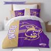 Western Carolina Catamounts Pattern Bedding Set Quilt Cover Pillowcase Home Decor Gift (1 * duvet cover + 2 * pillowcase, without core)