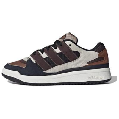 Forum Puffed 'Off White Dunkelbraun Schwarz' Sneaker JS3160