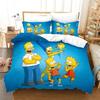 Hot Sale New Anime Cartoon 3D SS-Simpsonss Bedding Duvet Cover Set Bedding Set Baby Kids Adult Bedroom Set Gift 2/3piece Set