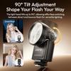 Ulanzi L302 F16R Clip-on Flash LED Light Switchable for Cameras and Smartphones