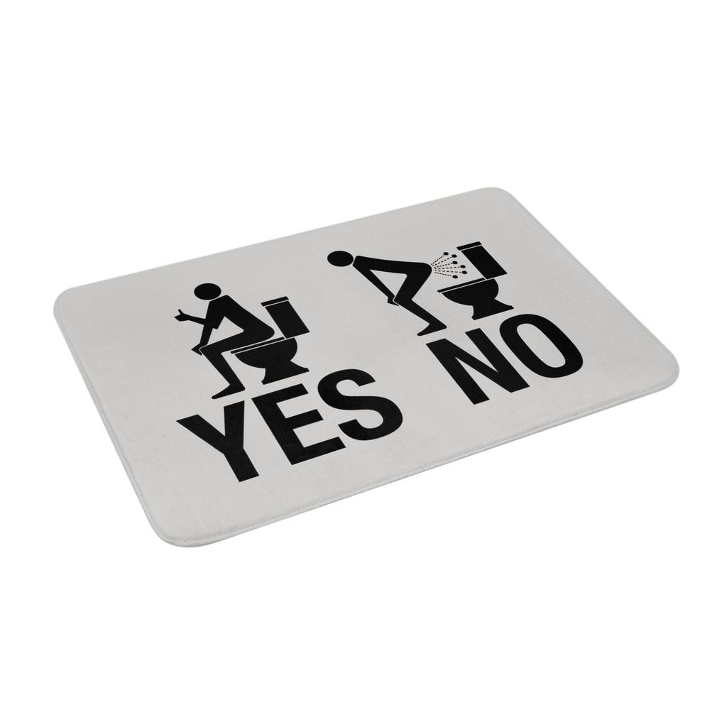 Going To The Toilet Doormat Mat Anti-Slip  Kitchen Bath Toilet Rug Carpet 40*60cm