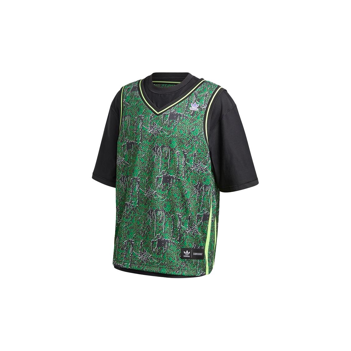 adidas originals x SANKUANZ Bb Jersey Asia Sizing T-shirt Men s FS8916 S