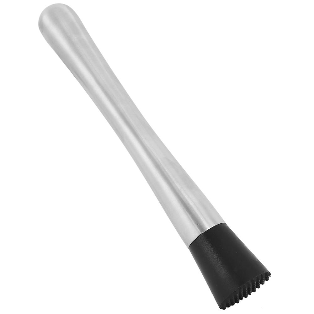 Stainless Steel Ice Crushing Rod Mixer Shaker Cocktail Muddler Barware Kitchen ToolsShort Handle