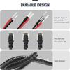 Braided Detector Hardwire Kit RJ11 Connector Detector Tap Cord  Car Accessories