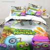 3D Druck Mein Spiel Singende Monster Bettwäschesets Bettdecke Steppdecke Bettbezug Bettbezug Kissenbezugsets Kinder Erwachsenengröße