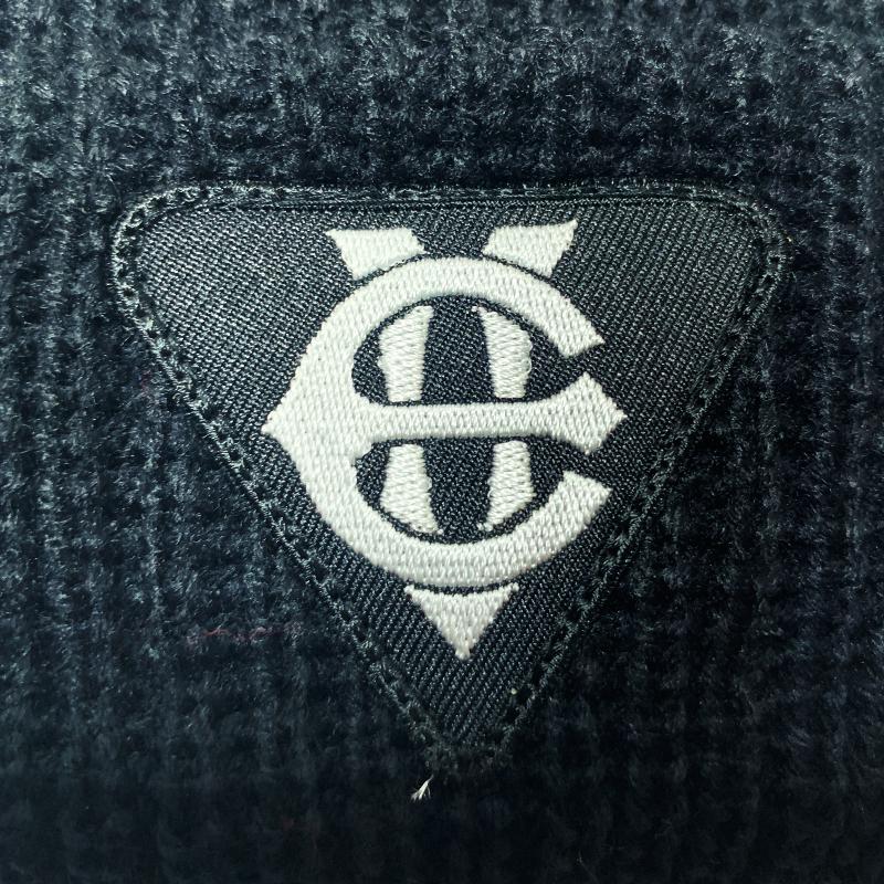 EIGHTVOLUME Ev T-Patch Knit Beanie (Black)