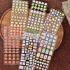 Korean Style 3D Foam Stickers Lucky Element Star Bubble Stickers Retro Journal Decorative Stickers