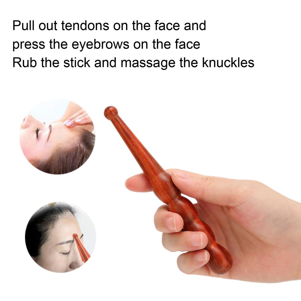 Wood Massage Stick Reflexology Hand Foot Body Massager Traditional Foot Hand Massage Stick