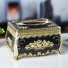 Luxury European Rose Tissue Box Set,tissue Storage Rack Bracket,suitable for Bedrooms,offices,bathrooms,homes,travel,restaurants