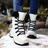 Women’s Winter Mid-calf Boots Snow Boots Casual Boots for Girl Booties Mid-calf Boots Ankle Boots with Fur Plus Size