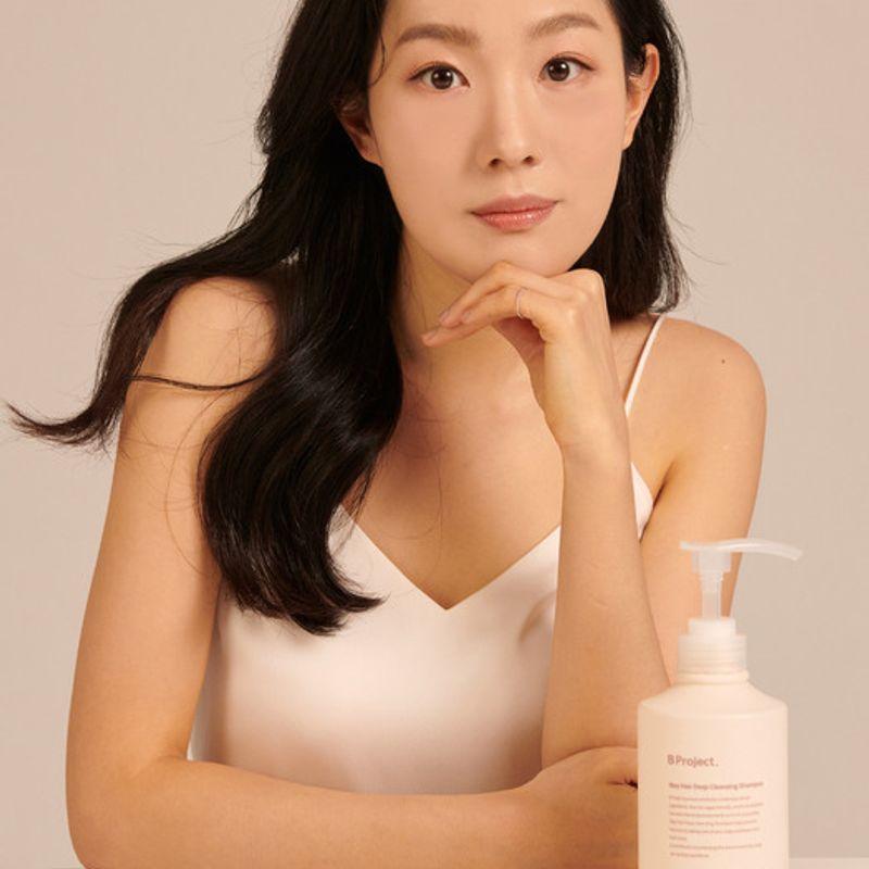 B Project [Set of 2] Vegan Stay Hair Deep Cleansing Shampoo 500ml (Scalp Care)