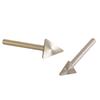 Pack of 2 Replace Flat Triangular Copper Soldering Iron Tip Efficient Plastic Welding Suitable for Various Plastic Items