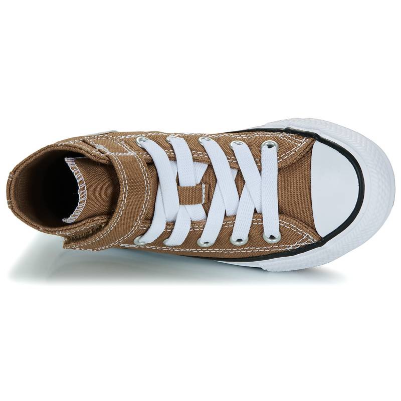 Converse Chuck Taylor All Star Versatile Comfortable Durable Lightweight High Top Canvas Shoes Kids Sneakers Brown A06346C