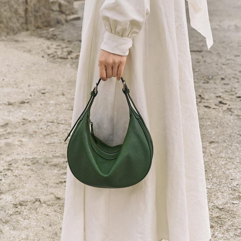 Halbmondtasche, vielseitig für den Weg zur Arbeit, Umhängetasche, Handtasche, Crossbody-Tasche, Unterarmtasche, Nischen-Damentasche