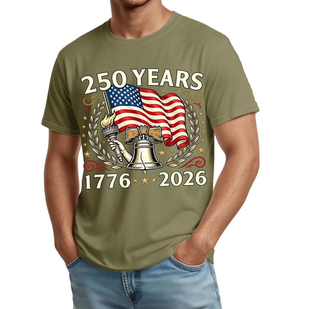 250 Anniversary Usa Shirt Mens Shirt Usa 250Th Anniversary Shirt Tshirt 250 Years America Shirt