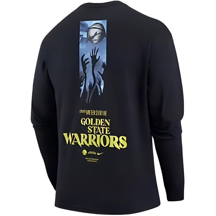 Nike x NBA Golden State Warriors T Shirt Men's Black HJ2745-010