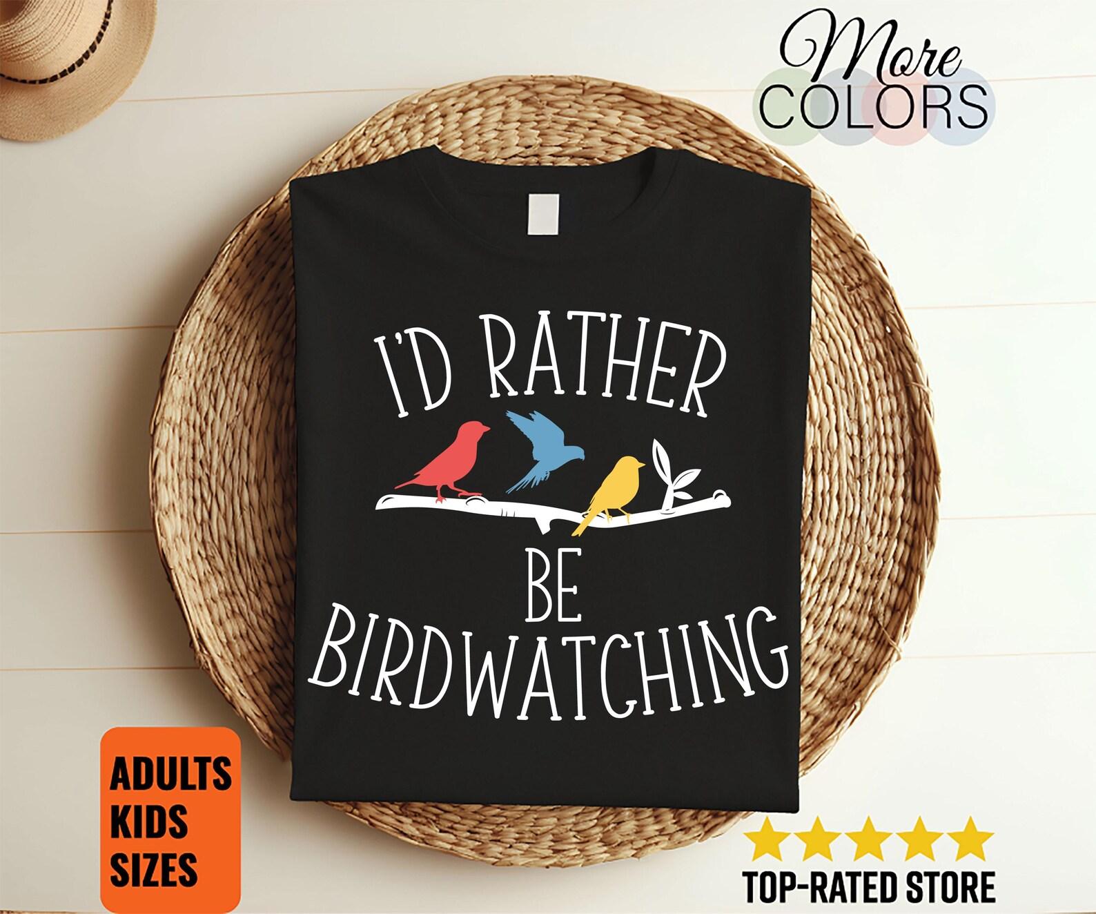 Bird Watching T-Shirt, Bird Watching Gifts, Bird Lover Gift, Bird Watcher, Bird Nerd, Birding Shirts, Funny Bird Shirt, Birdwatching Tee, 100