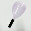 1pcs Hair Salon Face Shield Plastic Haircut Face Protector Mask with Sponge Handle Reusable Face Mask Cover Makeup Protector