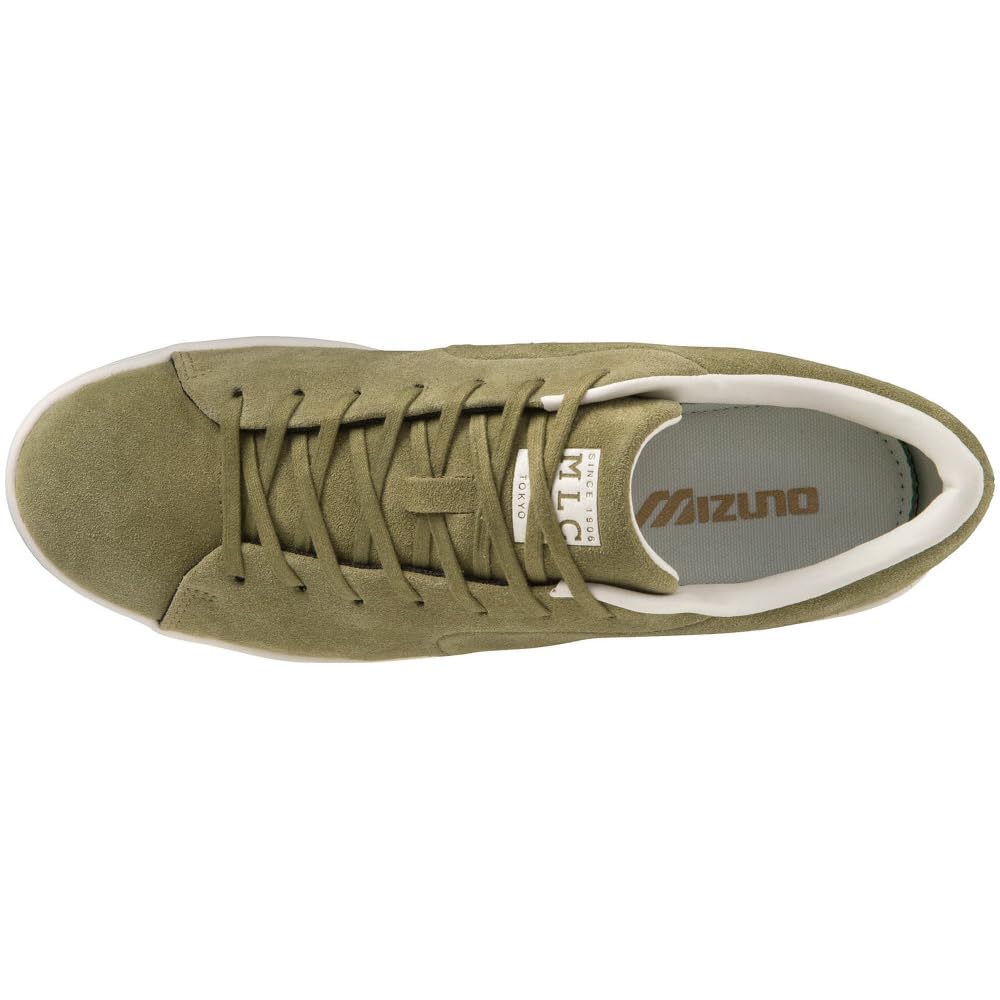 Mizuno Olive Size 2E MLC-CL Sneakers, Suede, 27.5 cm,
