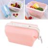 Food Storage Bags, Silicone, Foldable, Portable, -40°°C Resistant, Adjustable, Silicone Fruits Bag