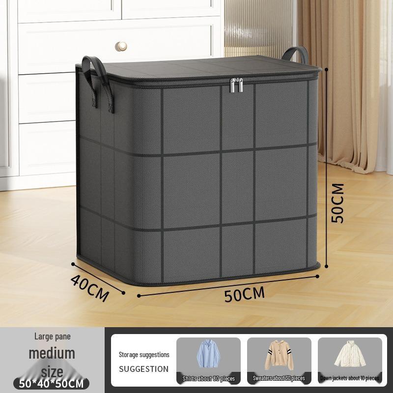 Waterproof Wear-Resistant Handheld Storage Bag for Clothes & Quilts - Large Capacity, Thickened Composite Material