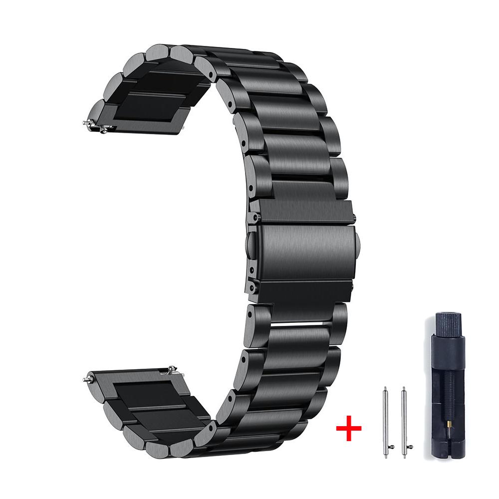 Metallarmband für HUAWEI GT 3 2 Pro 46mm Runner SE 43mm 42mm Edelstahl-Geflechtband für HUAWEI WATCH Buds Armband