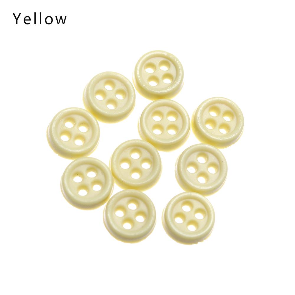 20/40pcs 5mm Mini Button DIY Doll Clothes Metal Printed Buckle Heart Pattern Buckles for 1/6 Doll Clothing Sewing Accessories