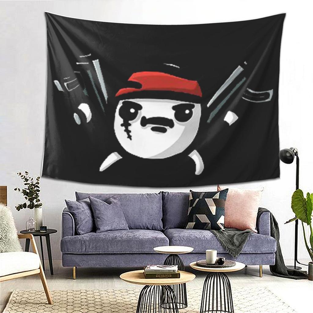 Brotato Potato Tapestry Wall Hanging Aesthetic Home Decor Tapestries for Dorm Room