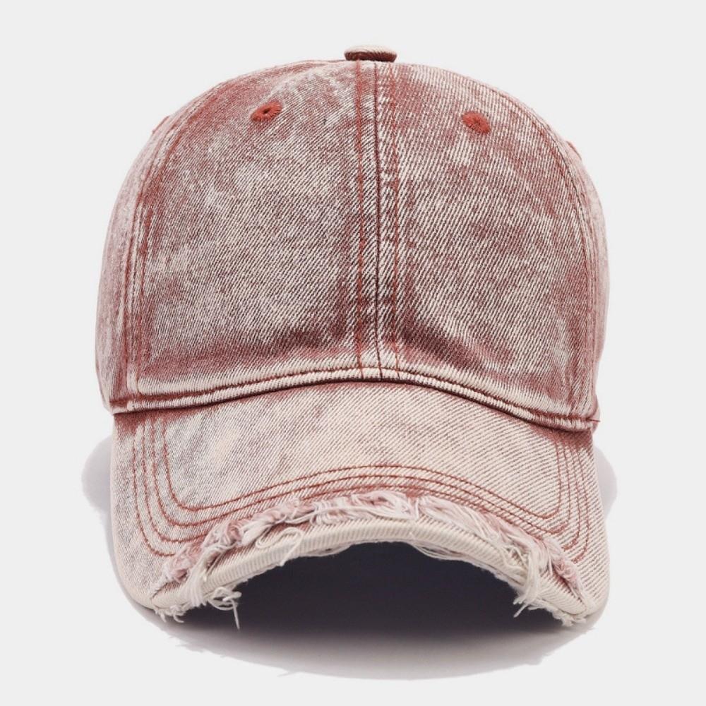 Adjustable Duckbill Hat Breathable Sun Protection Cap Casual Washed Baseball Cap