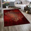Mandala Yoga Blume Böhmen Meditation Natur Teppich für Wohnzimmer Schlafzimmer Dekoration, Rutschfeste Dekoration für Sofa Fußmatte Geschenk