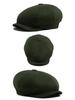 Boina Unissex Bico de Pato Primavera & Outono: Boina Retro em Tecido Macio e Fino para um Visual Versátil e Clássico.