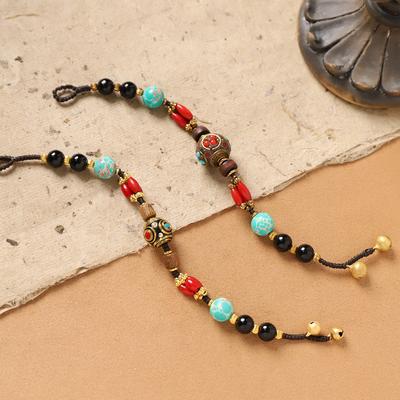 Original Design Hand Rope Retro Tibetan Nepalese Woven Bracelet Niche Exotic Bracelet Women