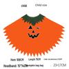 Halloween Pumpkin Luminous Cape Set