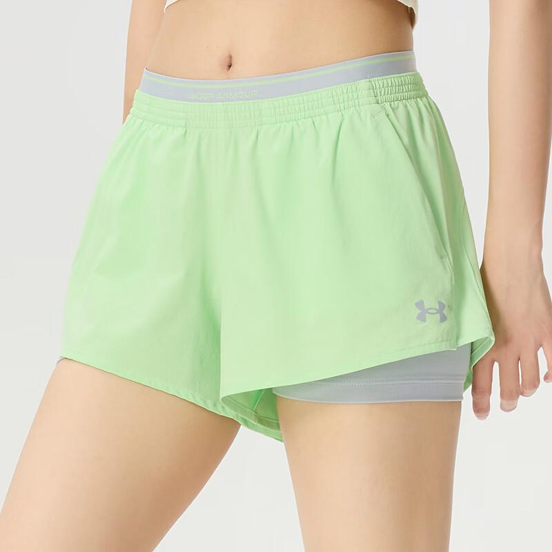 Under Armour Breathable Woven 2 In 1 Training Shorts Women Shorts 6009967-712
