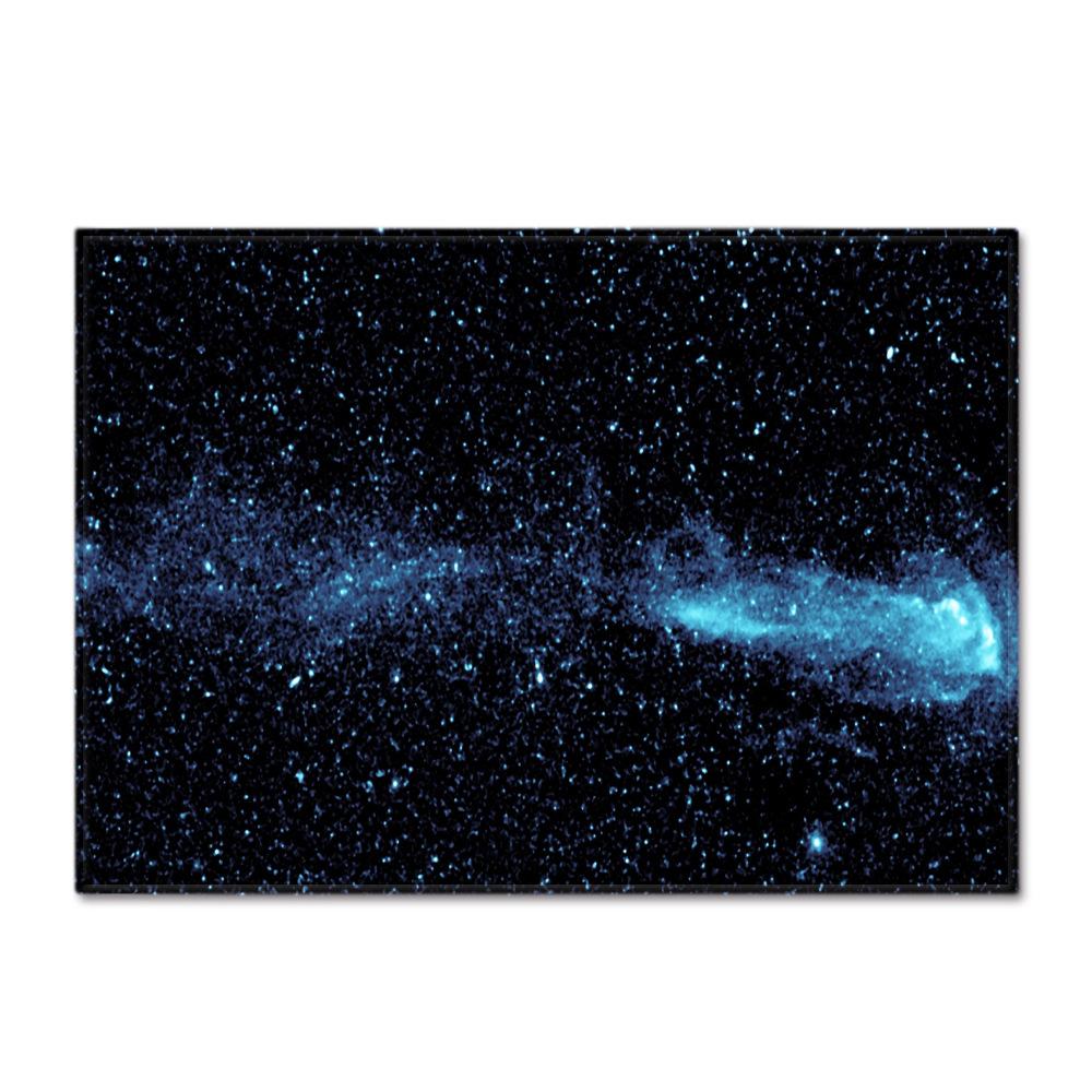 Starry Sky Carpet Feather Wind Bedroom Floor Mat