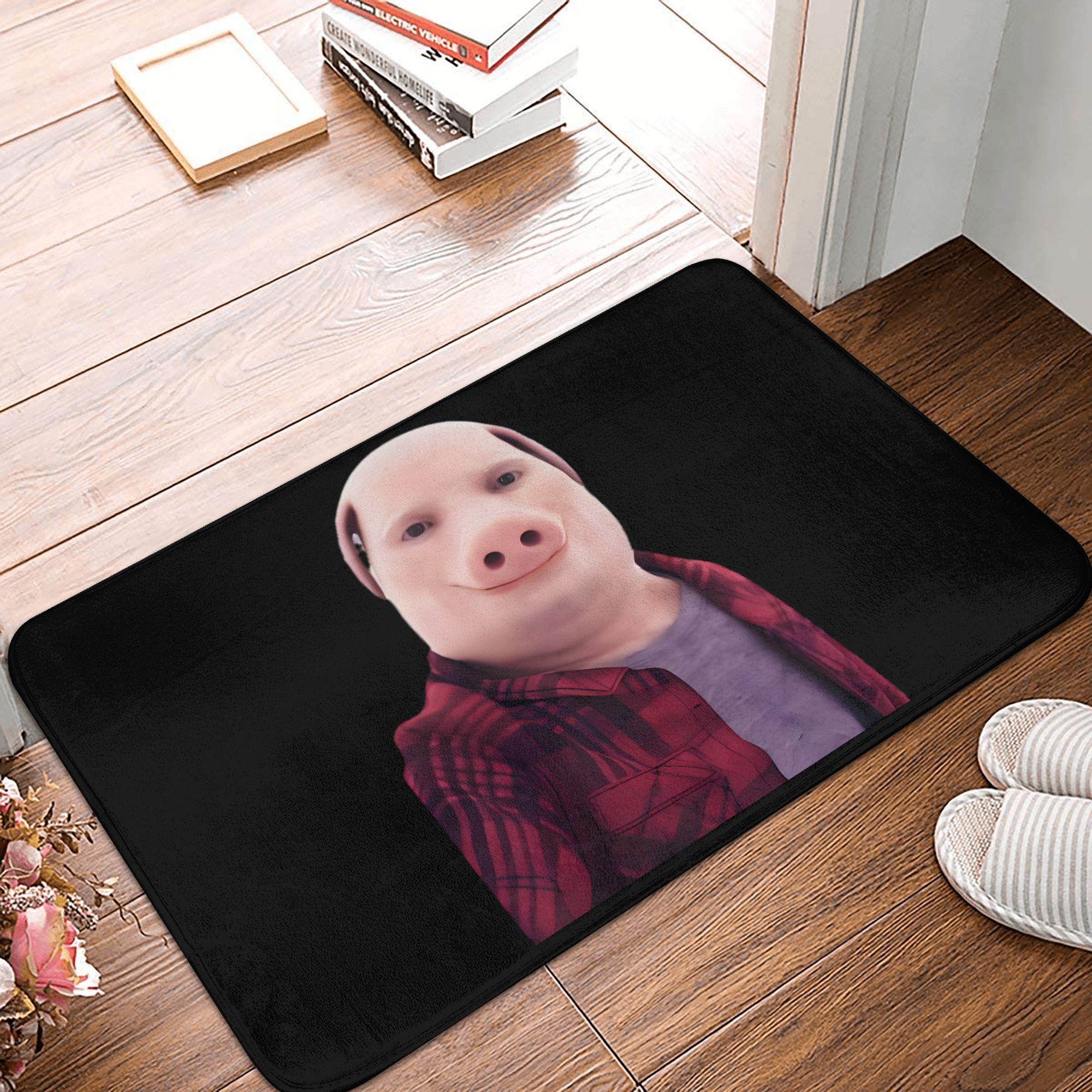 

John Pork Is Calling Funny Doormat Non-Slip Kitchen Bath Mat Bedroom Balcony Door Floor Entrance Carpet Rug 40cmx60cm