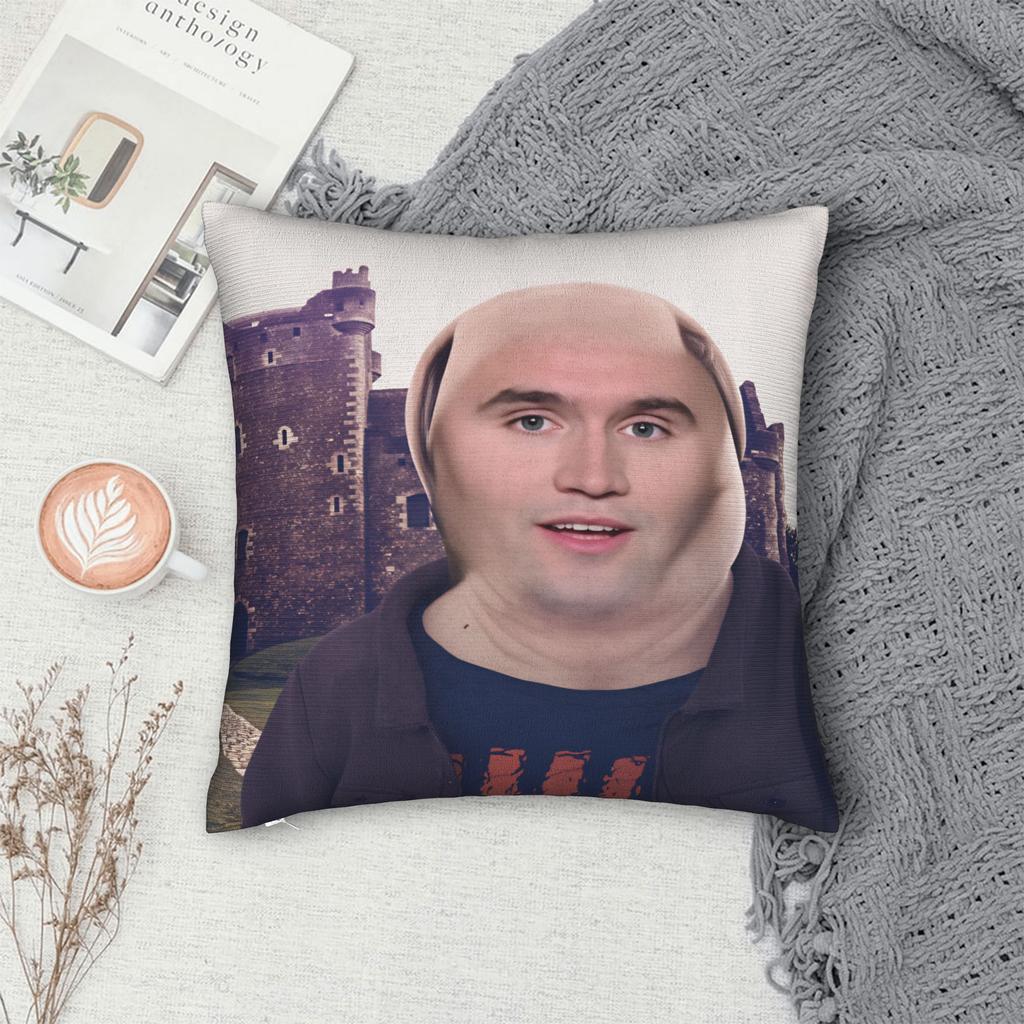 Pillow Case  Charlie Kirk Meme Comfy  Pillow Cover For Chair Sofa Home Decor Funny Pillowcases