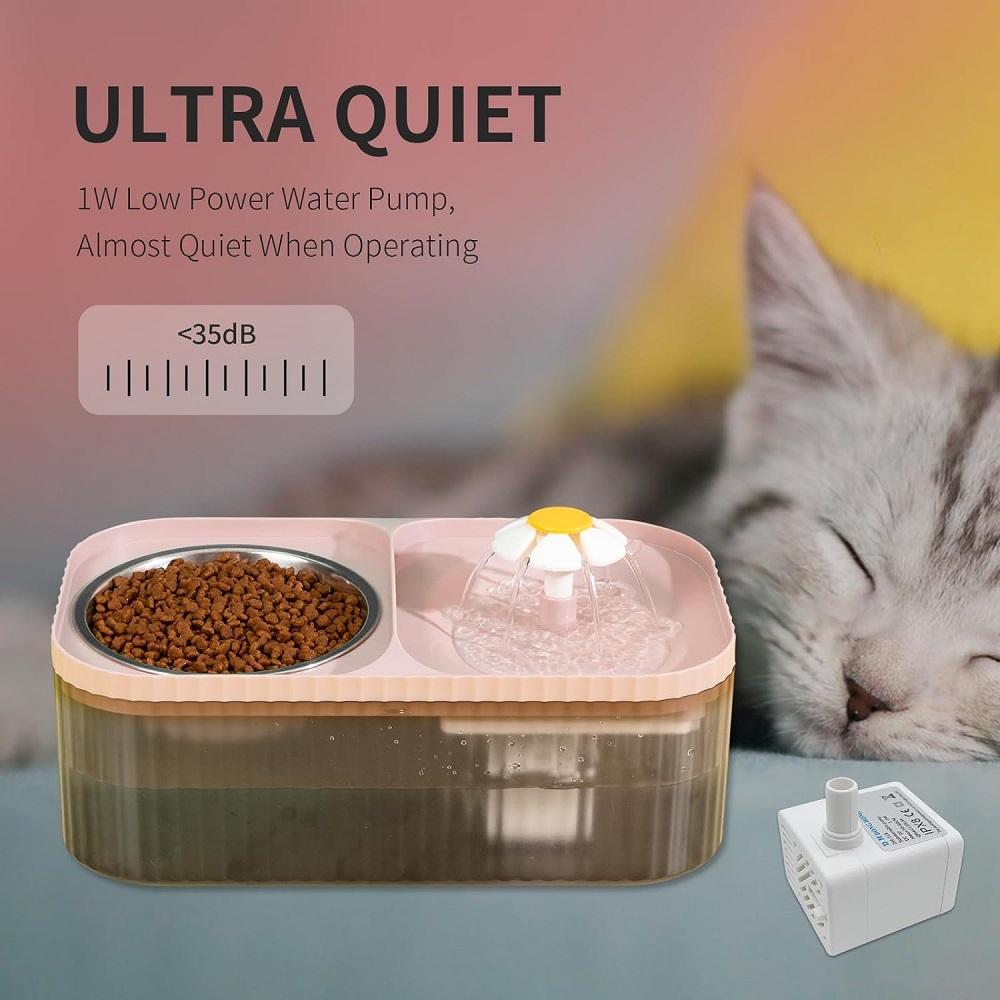 100 uncji/3L fontanna miska dla kotów wewnątrz kota artykuły do karmienia i podlewania automatycznego dystrybutora wody dla zwierząt