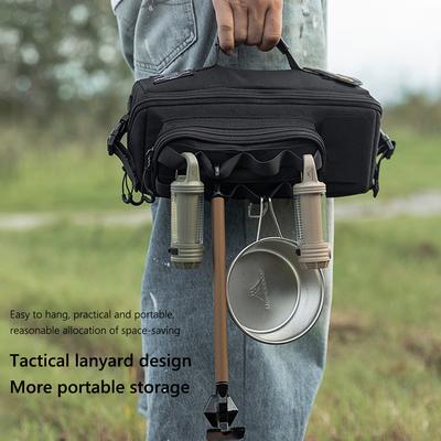 Bergsteiger Campingtasche 600D Oxford Outdoor Sport Tragetasche Große Kapazität Camping Kochgeschirr Organizer für Camping Picknick