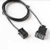 Car AUX Audio Adapter AUX Socket Power Cord For For Opel for CD30 CDC40 CD70 DVD90 12V Aux Audio Cable Socket Interface Adapter