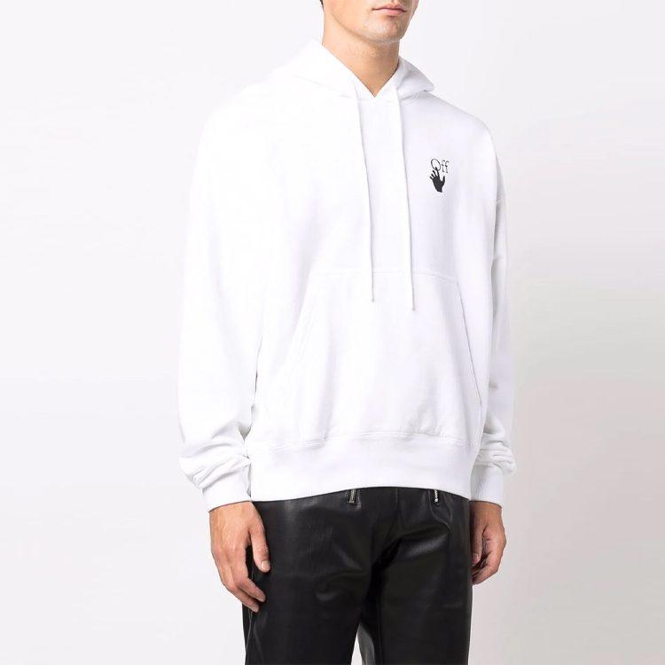 OFF WHITE Bubble Arrows Hoodie OMBB085F21FLE0110110