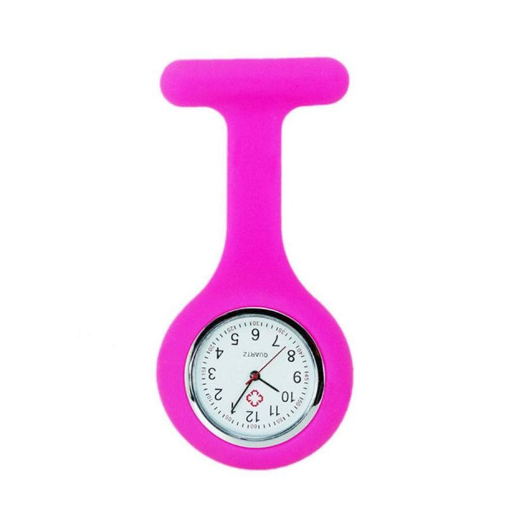 Colorful Health Pocket Watch Silicone Nurse Watches Nurse Silicone FOB Pocket Watches  Doctor