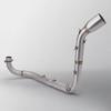 For Honda MSX Grom 125 2013-2024 Grom125 MSX125 MSX 125 Full System Black / Silvery / Carbon Exhaust Tips With Header Link Pipe