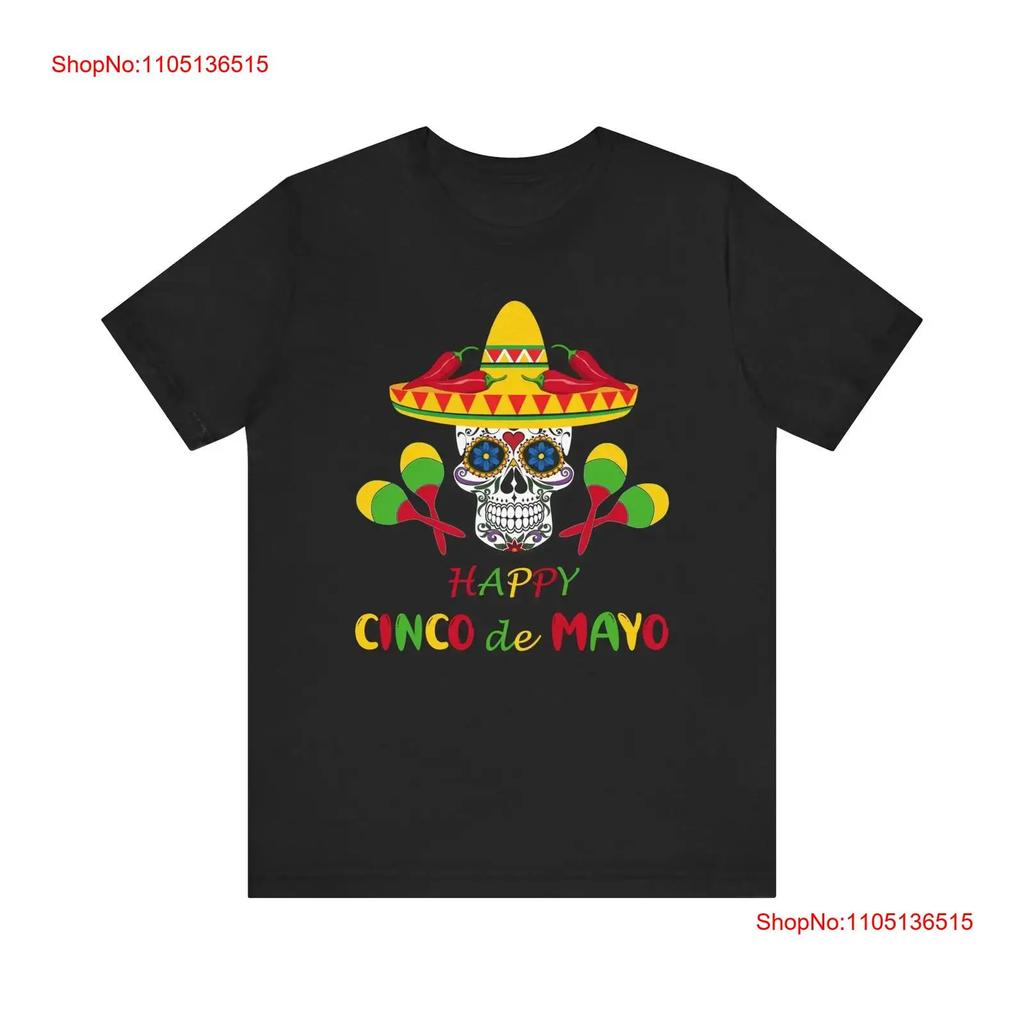 Cinco de Mayo T Shirt Mexican Holiday Fiesta Celebration Top Party vintage Washed designer clothes Casual Top For Everyday Wear