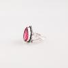 Pink Rubellite Gemstone 925 Sterling Silver Jewelry Handmade Ring Gift For Mom RR-57-11