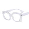Polygonal Luxury Stylishy Sun Glasses Women Colorful Square Frame Sunglasses Stylishable European and American Party Flat Mirror