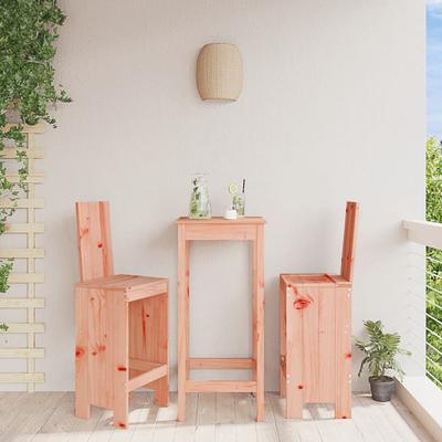 Vidaxl Bar Stools, 2 Pcs, 40X42X120 Cm, Solid Larch Wood