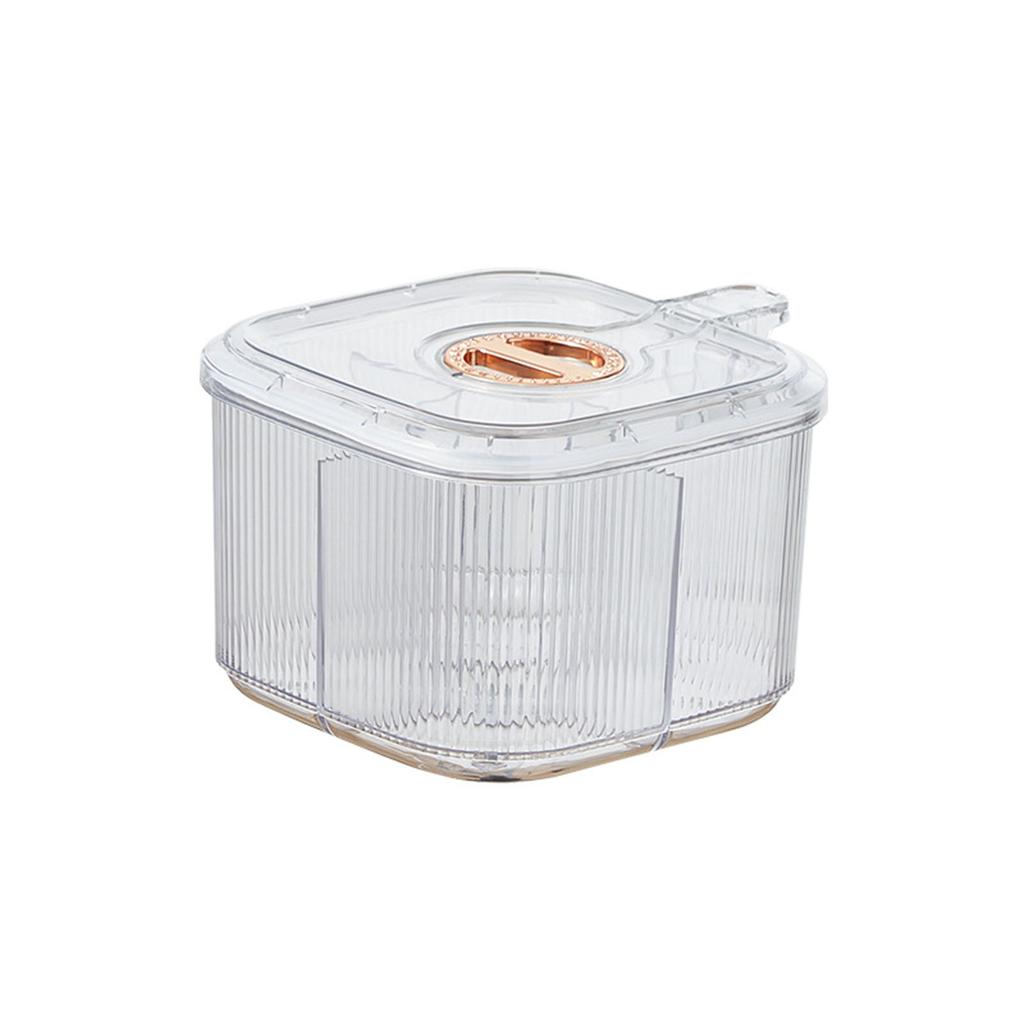 4-in-1 Seasoning Box Multipurpose Sealed Spice Jar With Lid Kitchen Storage Tool