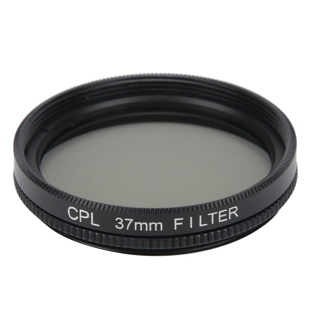 Junestar 37mm CPL Lens Filter Polarizing Lens for Canon  Nikon  Sony Olympus Fuji Lens
